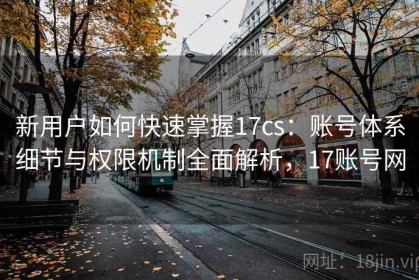 新用户如何快速掌握17cs：账号体系细节与权限机制全面解析，17账号网
