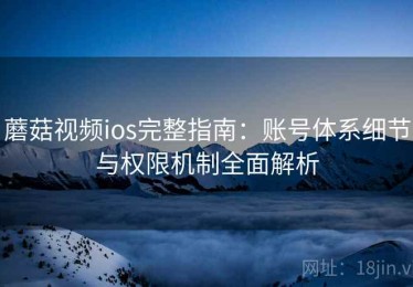 蘑菇视频ios完整指南：账号体系细节与权限机制全面解析