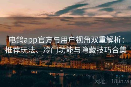 电鸽app官方与用户视角双重解析：推荐玩法、冷门功能与隐藏技巧合集