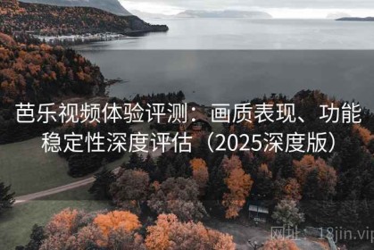 芭乐视频体验评测：画质表现、功能稳定性深度评估（2025深度版）