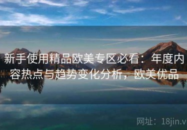 新手使用精品欧美专区必看：年度内容热点与趋势变化分析，欧美优品