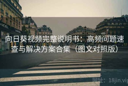 向日葵视频完整说明书：高频问题速查与解决方案合集（图文对照版）