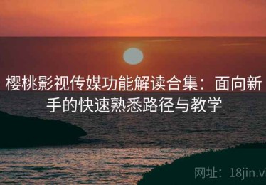 樱桃影视传媒功能解读合集：面向新手的快速熟悉路径与教学