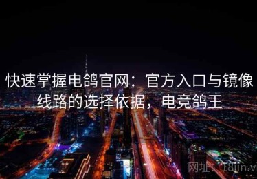 快速掌握电鸽官网：官方入口与镜像线路的选择依据，电竞鸽王