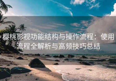 樱桃影视功能结构与操作流程：使用流程全解析与高频技巧总结