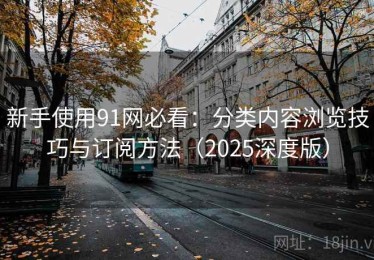 新手使用91网必看：分类内容浏览技巧与订阅方法（2025深度版）