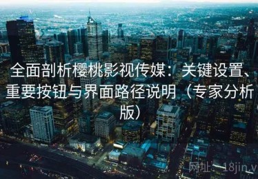 全面剖析樱桃影视传媒：关键设置、重要按钮与界面路径说明（专家分析版）