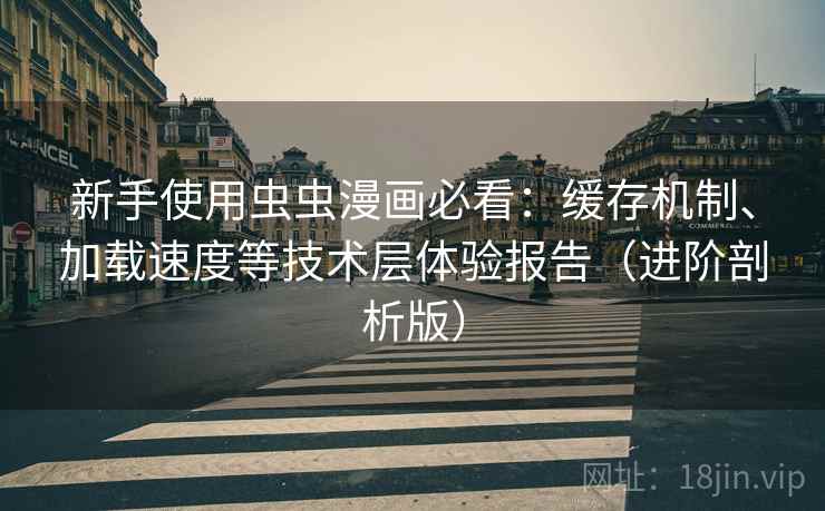 新手使用虫虫漫画必看：缓存机制、加载速度等技术层体验报告（进阶剖析版）