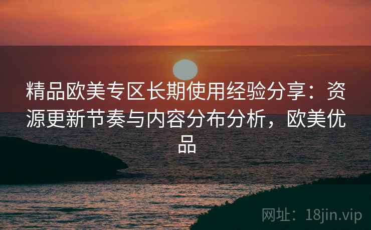 精品欧美专区长期使用经验分享：资源更新节奏与内容分布分析，欧美优品