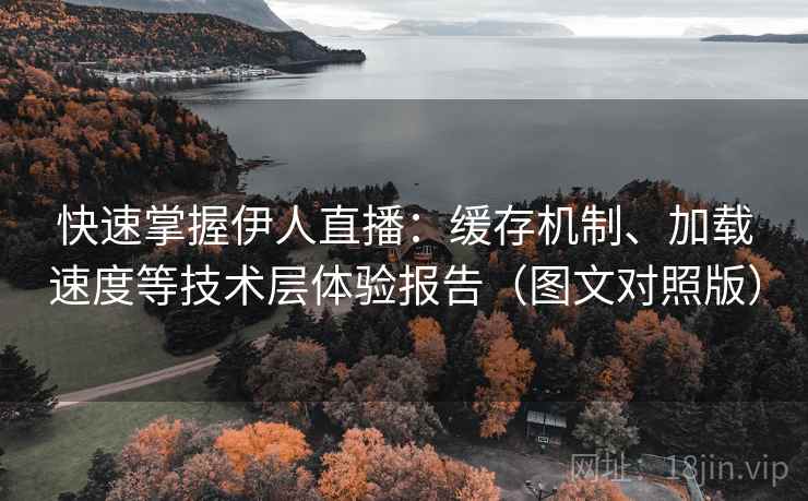 快速掌握伊人直播：缓存机制、加载速度等技术层体验报告（图文对照版）