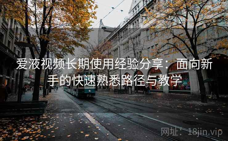 爱液视频长期使用经验分享：面向新手的快速熟悉路径与教学
