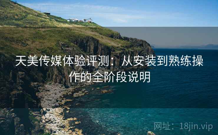 天美传媒体验评测：从安装到熟练操作的全阶段说明