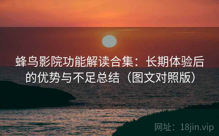 蜂鸟影院功能解读合集:长期体验后的优势与不足总结(图文对照版) 蜂鸟影院功能解读合集:长期体验后的优势与不足总结(图文对照版)