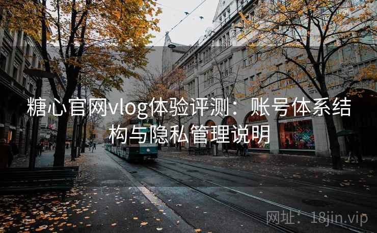 糖心官网vlog体验评测:账号体系结构与隐私管理说明 糖心官网vlog体验评测:账号体系结构与隐私管理说明
